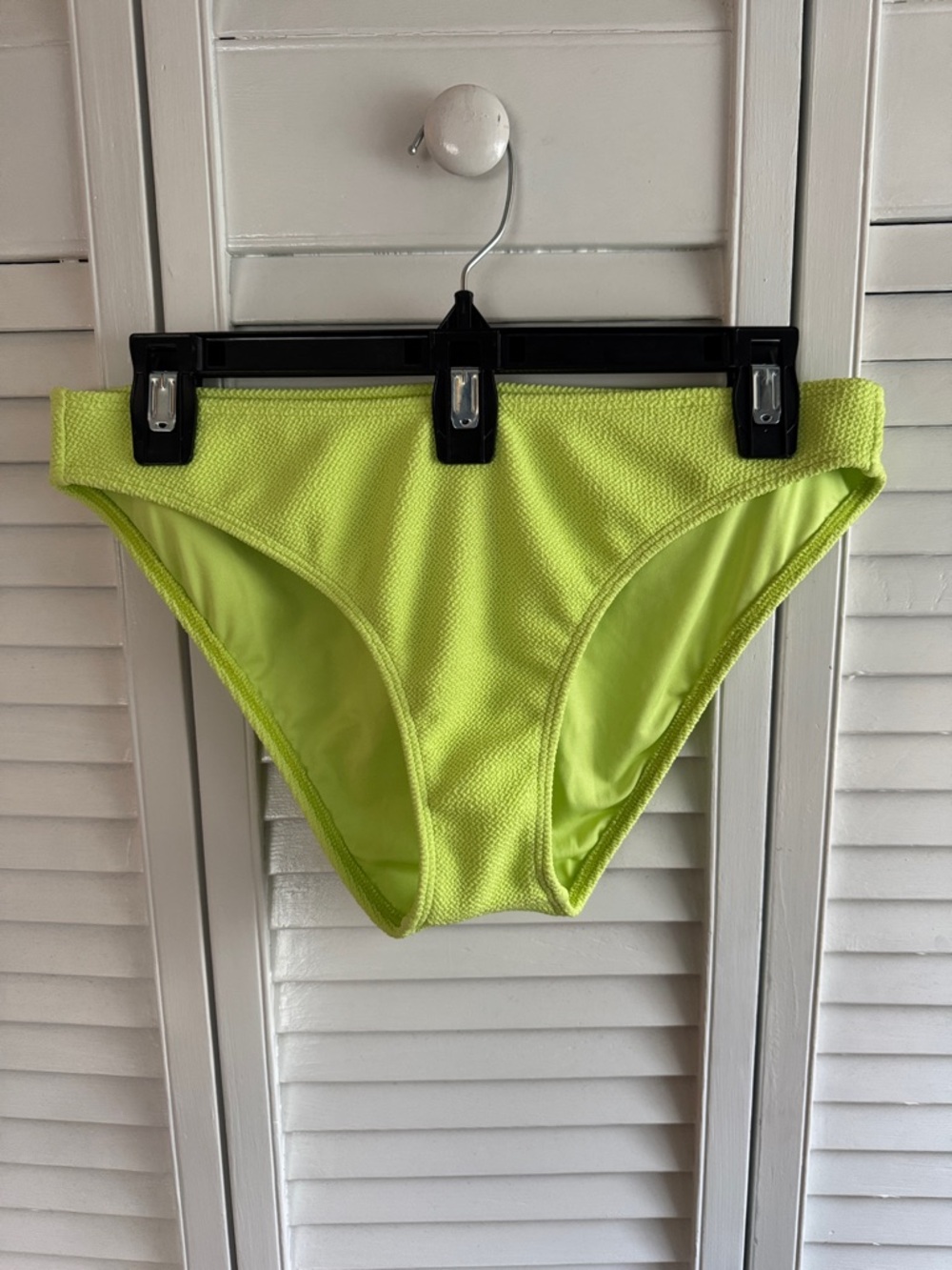 Aeropostale Lime Green Textured Bikini Bottoms